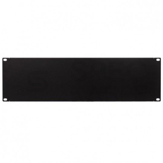 Panel maskujący do szafy RACK 19" 3U czarny