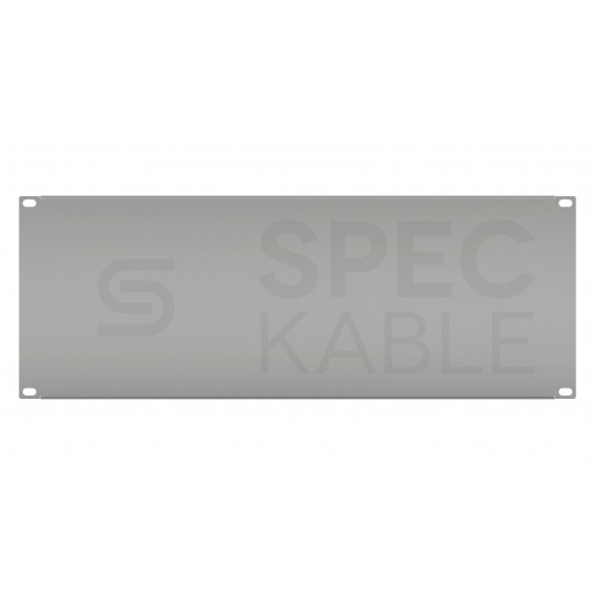 Panel maskujący do szafy RACK 19" 4U szary