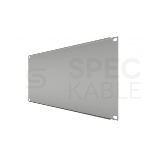 Panel maskujący do szafy RACK 19" 4U szary