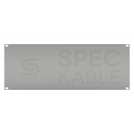 Panel maskujący do szafy RACK 19" 4U szary
