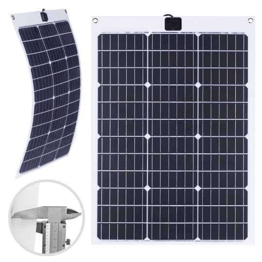 Panel solarny elastyczny Flex PV monokrystaliczny Bateria słoneczna 18V 70W turystyczna do kamperów