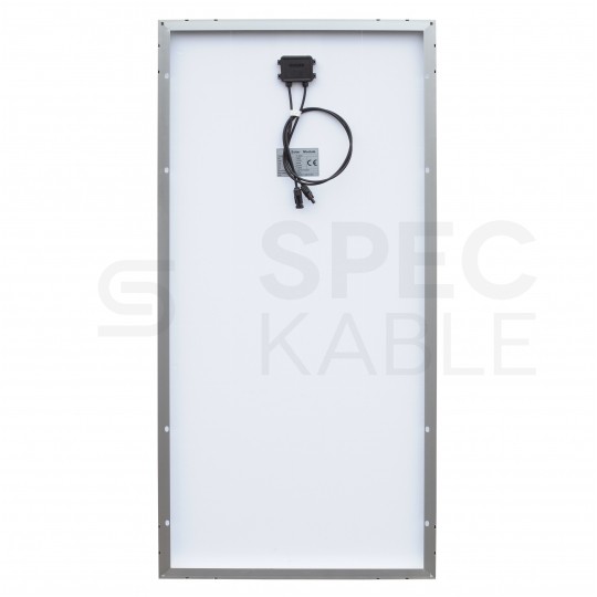 Panel solarny PV polikrystaliczny Bateria słoneczna 18V 180W turystyczna do kamperów + 2x przewód MC4 0,9m