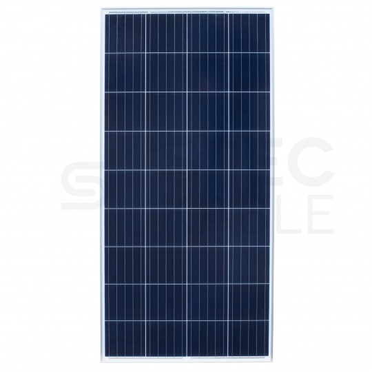 Panel solarny PV polikrystaliczny Bateria słoneczna 18V 180W turystyczna do kamperów + 2x przewód MC4 0,9m