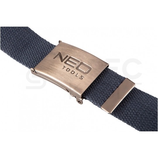 Pasek do spodni roboczych 130cm, Premium, płynna regulacja, granatowy NEO 81-901