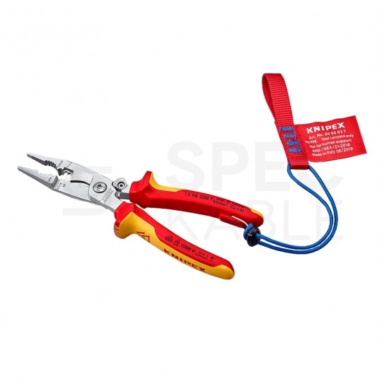 Pasek mocujący do nadgarstka zabezpieczający przed upadkiem narzędzi do 1,5kg (3szt.) KNIPEX 00 50 02 T BK