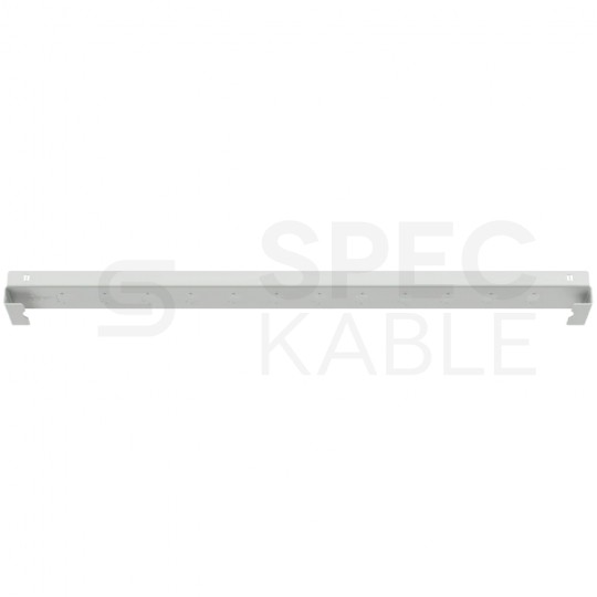 Patch panel pusty RACK 19" 1U 12xSC simplex szary