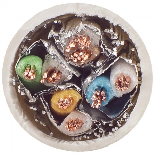 Patchcord S/FTP kat.6A PiMF kabel sieciowy LAN 2x RJ45 linka LSOH szary 5m NEKU