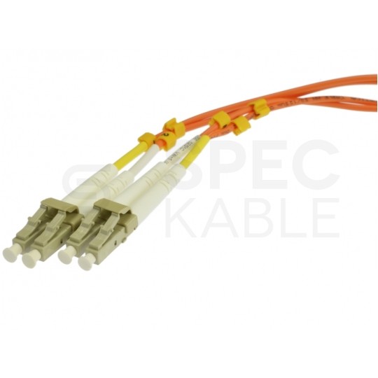 Patchcord światłowodowy FO MM LC-LC duplex 50/125 OM2 1m NEKU