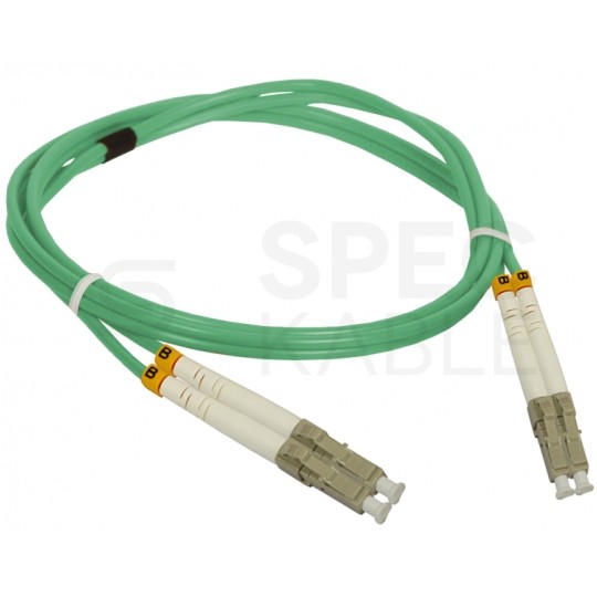 Patchcord światłowodowy FO MM LC-LC duplex 50/125 OM3 2m Alantec