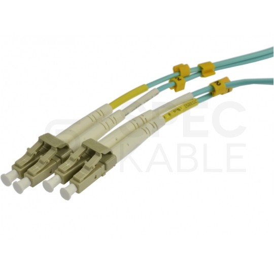 Patchcord światłowodowy FO MM LC-LC duplex 50/125 OM3 2m NEKU