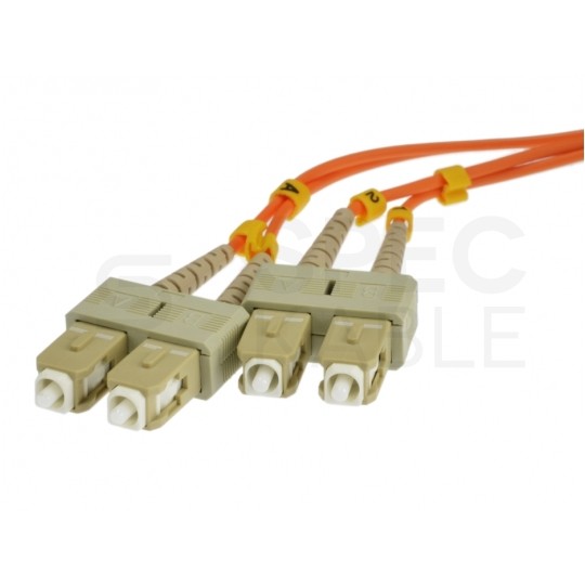 Patchcord światłowodowy FO MM SC-SC duplex 50/125 OM2 1m NEKU