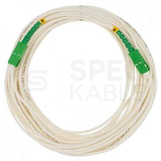 Patchcord światłowodowy FO SM SC/APC-SC/APC simplex 9/125 G.657A1 7m NEKU