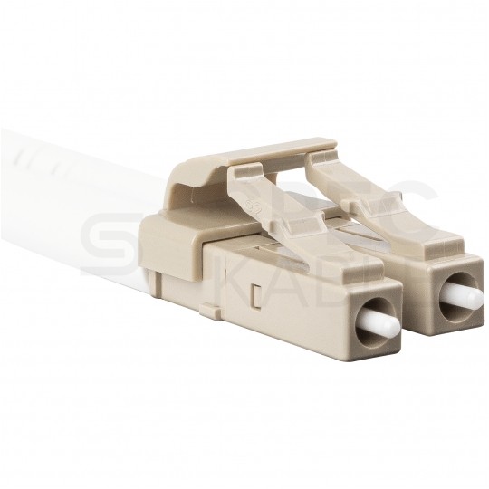 Patchcord światłowodowy MM LC/UPC-LC/UPC duplex 3mm OM3 aqua 3m LANBERG