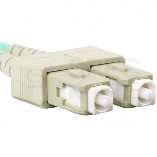 Patchcord światłowodowy MM SC/UPC-SC/UPC duplex 3mm OM4 magenta 5m LANBERG