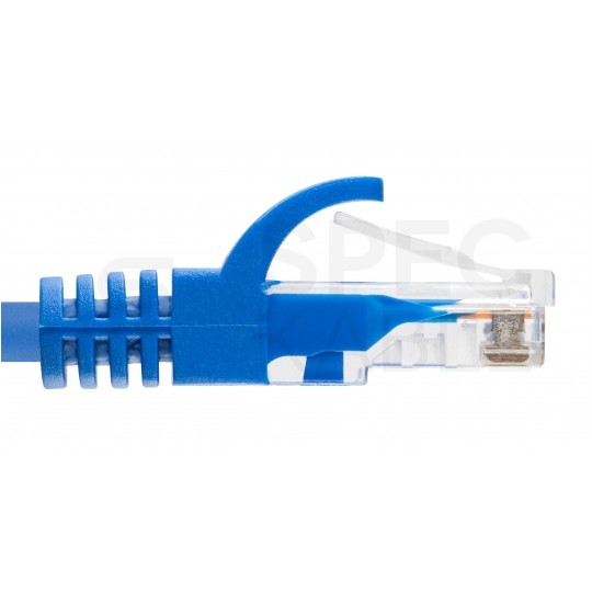 Patchcord UTP kat.5e kabel sieciowy LAN 2x RJ45 linka PVC niebieski 1m NEKU