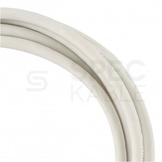 Patchcord UTP kat.5e kabel sieciowy LAN 2x RJ45 linka PVC szary 7m NEKU