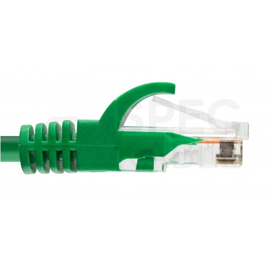 Patchcord UTP kat.5e kabel sieciowy LAN 2x RJ45 linka PVC zielony 5m NEKU