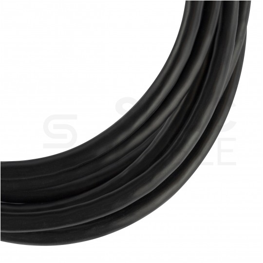 Patchcord UTP kat.6 kabel sieciowy LAN 2x RJ45 linka PVC czarny 3m NEKU