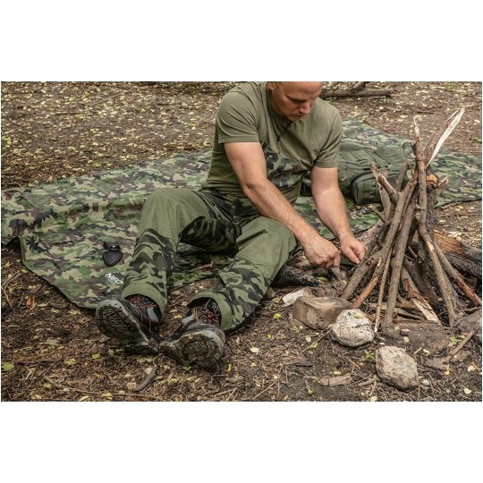 Peleryna, płaszcz przeciwdeszczowy Poncho 3w1 XXL NEO 63-132