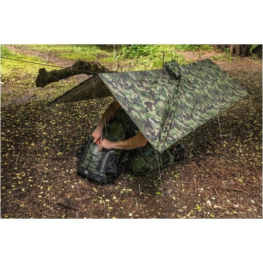 Peleryna, płaszcz przeciwdeszczowy Poncho 3w1 XXL NEO 63-132