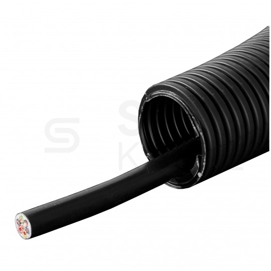 Peszel ochronny polipropylenowy Ana-Quick PP MOD DUO (rozcięty, podwójny) roz.13 rura karbowana elastyczna 320N IP54 50m