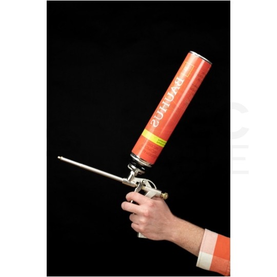 Piana montażowo-uszczelniająca, pianka niskoprężna pistoletowa 750ml BAUHUS