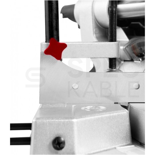 Piła, pilarka ukosowa akumulatorowa 18V z funkcją posuwu, tarcza 210x30mm w zestawie z akcesoriami bez akumulatora ENERGY+ GRAPHITE 58GE121