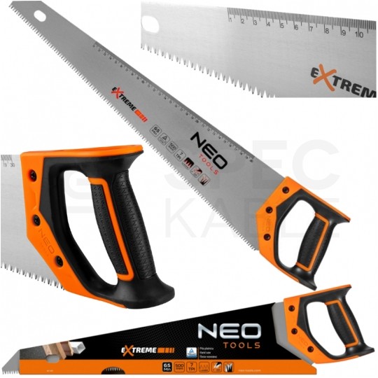 Piła ręczna płatnica 500mm do drewna drzewa 7 TPI 3D NEO 41-141