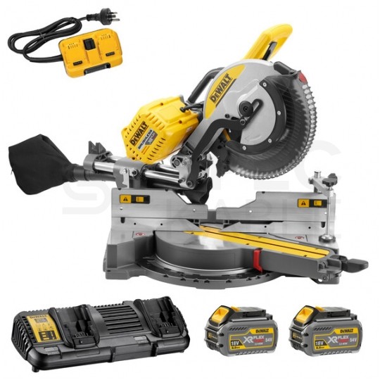 PILARKA UKOSOWA, UKOŚNICA AKUM. 2*54V XR 305MM 2*6.0AH DEWALT