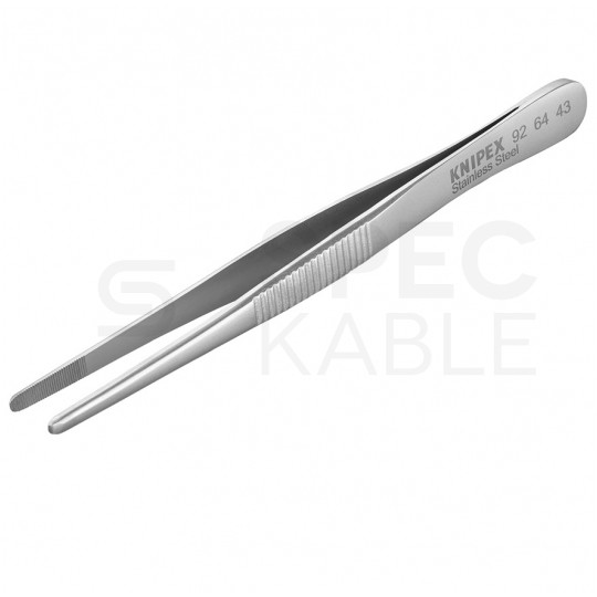Pinceta precyzyjna uniwersalna 120mm prosta KNIPEX 92 64 43