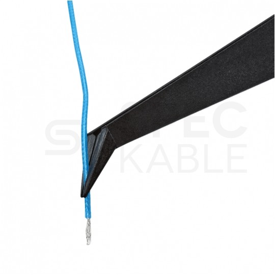 Pinceta precyzyjna z tworzywa sztucznego do elektroniki 110mm zagięta ESD KNIPEX 92 09 03 ESD