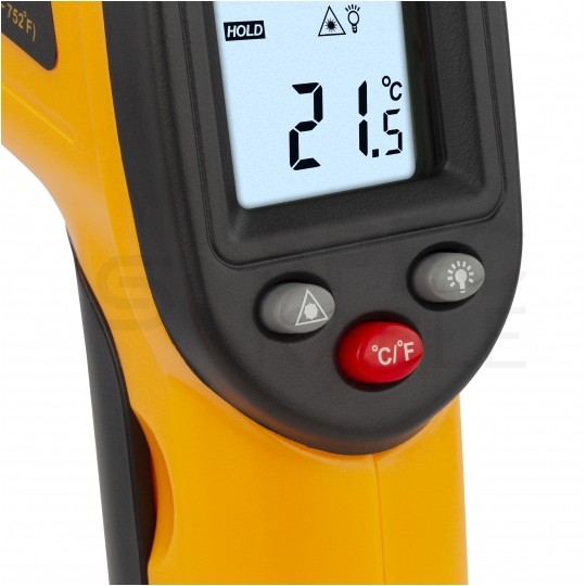 Pirometr GM320 bezdotykowy termometr laserowy [-50 do +400°C] BENETECH