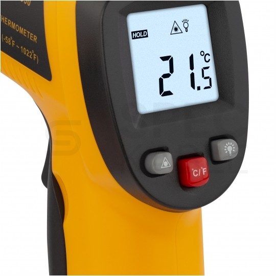 Pirometr GM550 bezdotykowy termometr laserowy [-50 do +550°C] BENETECH