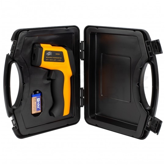 Pirometr GM900 bezdotykowy termometr laserowy [-50 do +950°C] z regulacją emisyjności BENETECH