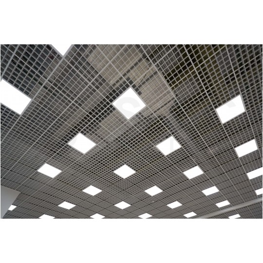 Plafon kwadratowy natynkowy LED 18W 1350lm 4000K barwa NW barwa neutralna biały BOWI