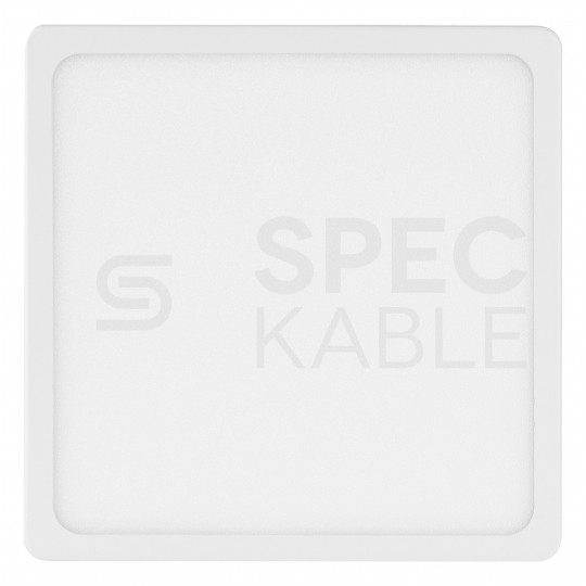 Plafon kwadratowy natynkowy LED 18W 1350lm 4000K barwa NW barwa neutralna biały BOWI