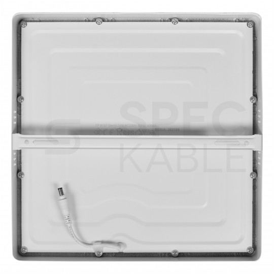 Plafon kwadratowy natynkowy LED 24W 1800lm 4000K barwa NW biała neutralna biały BOWI