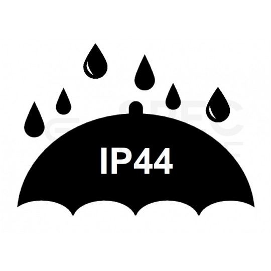 Plafon kwadratowy natynkowy LED 24W 2400lm 4000K IP44 czarny barwa NW biała neutralna z mikrofalowym czujnikiem ruchu V-TAC VT-8624S