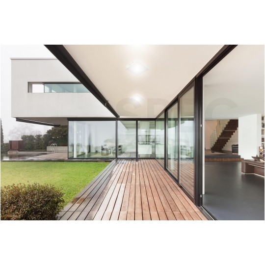 Plafon kwadratowy podtynkowy LED 24W 2000lm 4000K barwa NW biała neutralna biały BOWI