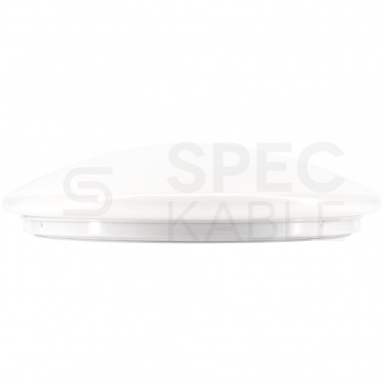 Plafon okrągły natynkowy LED 10W 1xE27 IP44 biały PLATO PLA BEMKO