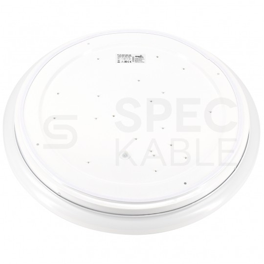 Plafon okrągły natynkowy LED 10W 1xE27 IP44 biały PLATO PLA BEMKO