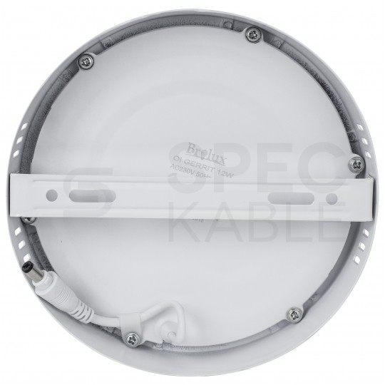 Plafon okrągły natynkowy LED 12W 850lm 4000K barwa NW biała neutralna biały BOWI