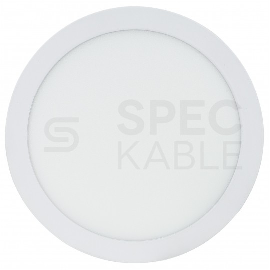 Plafon okrągły natynkowy LED 18W 1350lm 4000K barwa NW biała neutralna biały BOWI