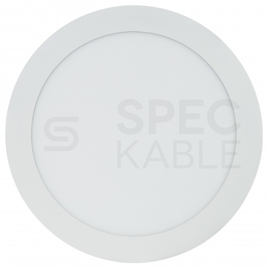 Plafon okrągły natynkowy LED 18W 1350lm 4000K barwa NW biała neutralna biały BOWI