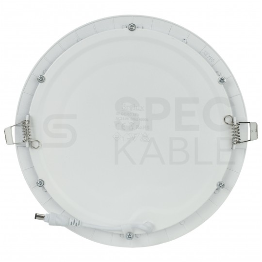 Plafon okrągły natynkowy LED 18W 1350lm 4000K barwa NW biała neutralna biały BOWI