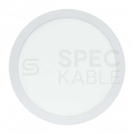 Plafon okrągły natynkowy LED 24W 1800lm 4000K barwa NW biała neutralna biały BOWI