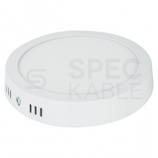 Plafon okrągły natynkowy LED 24W 1800lm 4000K barwa NW biała neutralna biały BOWI