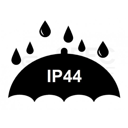 Plafon okrągły natynkowy LED 24W 2400lm 4000K IP44 biały barwa NW biała neutralna z mikrofalowym czujnikiem ruchu czarny VT-8624S-B-RD