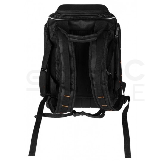 Plecak narzędziowy monterski ze wzmocnieniem 600D pojemność 20l, 7+19 kieszeni NEO 84-329