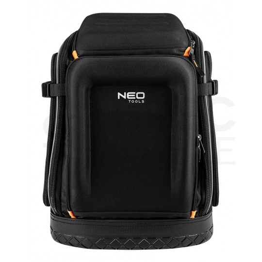 Plecak narzędziowy monterski ze wzmocnieniem 600D pojemność 20l, 7+19 kieszeni NEO 84-329